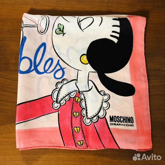 Платок шелковый Moschino оригинал (новый)