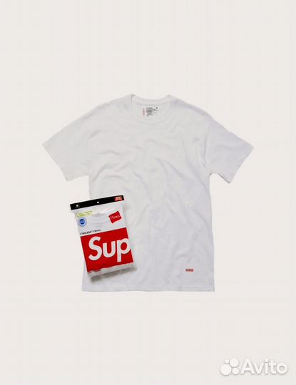 Футболка Supreme hanes