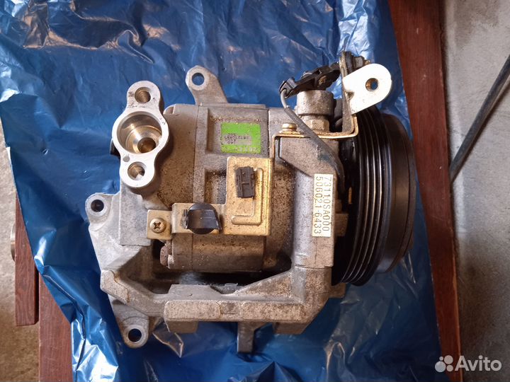 Компрессор кондиционера Субару Форестер SG5