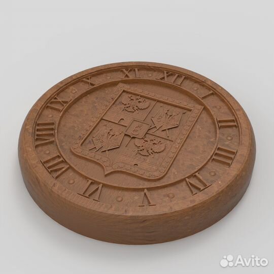 Часы настенные деревянные в офис