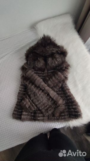 Шуба из чернобурки 46 48
