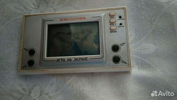 Игра электроника СССР морской бой