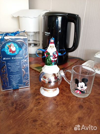 Елочные игрушки новая дед мороз на шаре