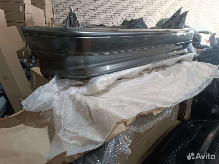 Бампер задний ваз 2114 средний серо-зеленый кварц