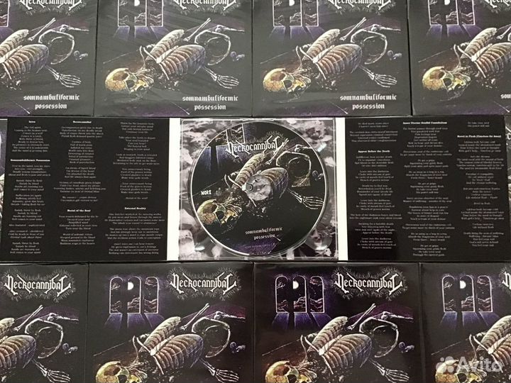 Necrocannibal - Somnambuliformic Possession. digip