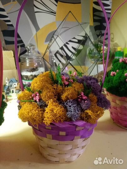 Корзинка с цветами