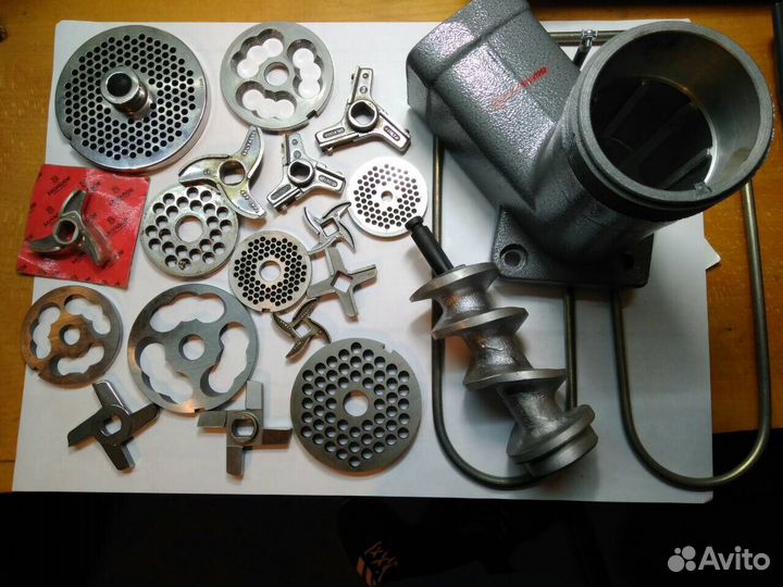 Запчасти для промышленных мясорубок