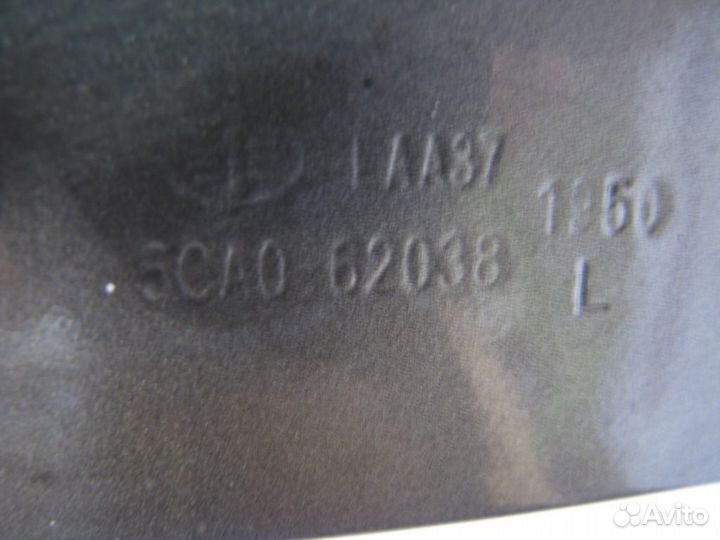 FAW Besturn X80 дверь багажника задняя 2018-2021