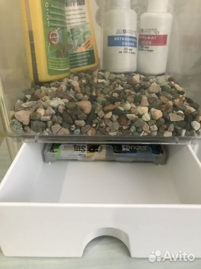 Аквариум 3 л с двумя видами освещения