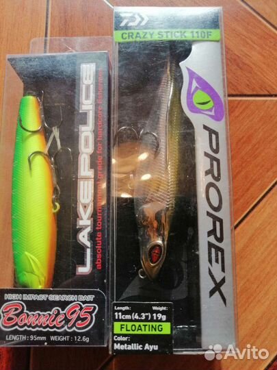 Воблеры Испания,Япония поверхностные