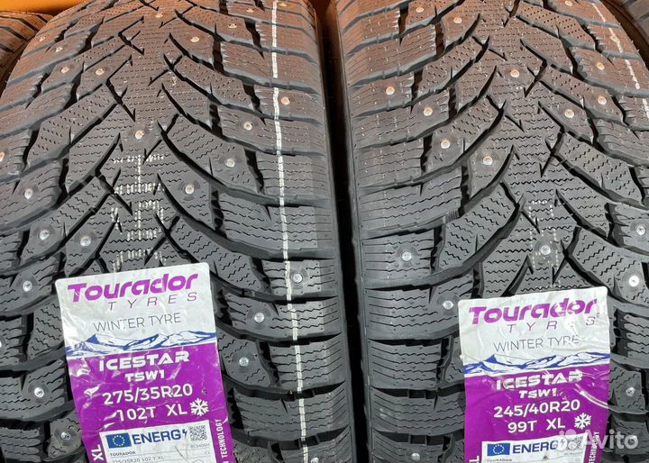 Tourador Ice Star TSW1 245/40 R20 и 275/35 R20 55U