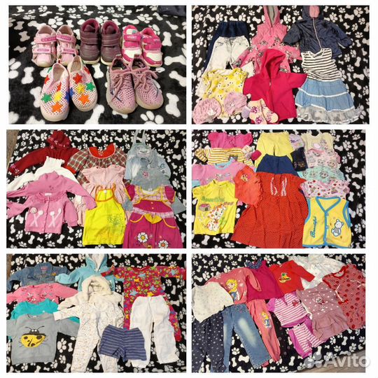 Вещи пакетом на девочку