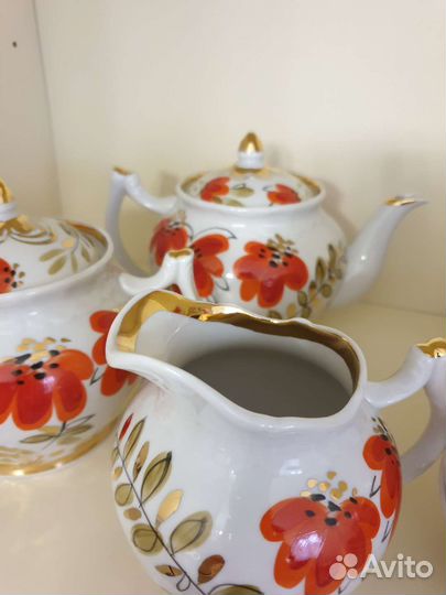 Сервиз чайный вербилки СССР