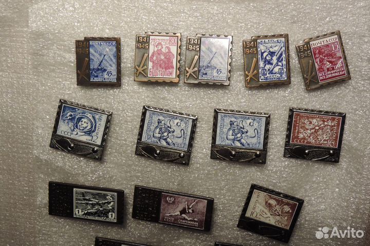 Значки стекло. люкс