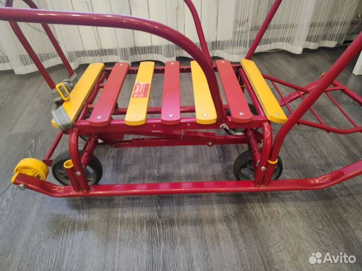 Санки на колесах