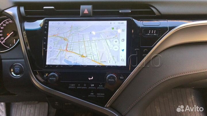 Магнитола Mstar для Toyota Camry V70 с установкой