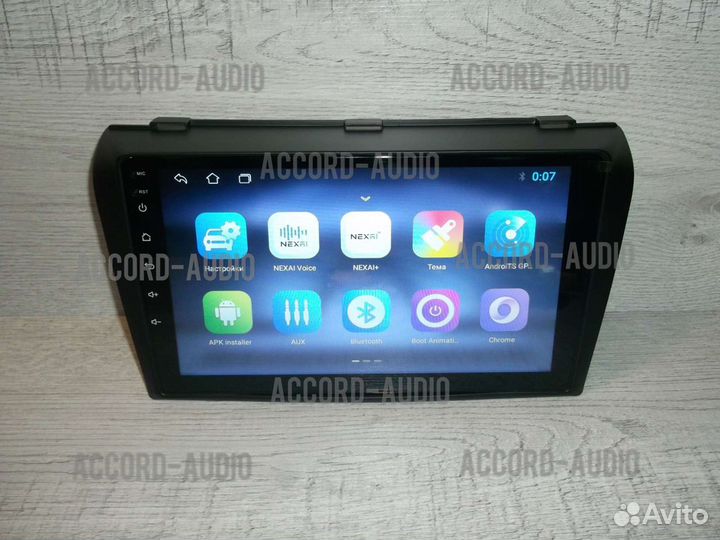 Магнитола 2DIN Mazda 3 BK Android с камерой