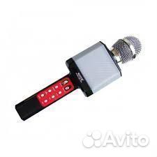 Караоке микрофон wster WS-1828 светящийся черный