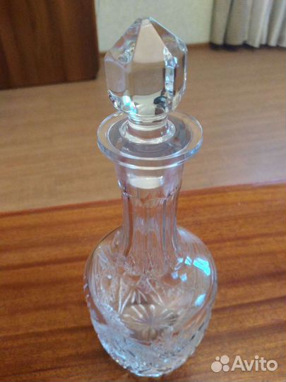 Графин, салатник хрустальные