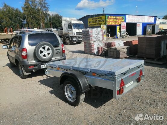 Прицеп с тентом 30 см мзса 817700.002. Доставим