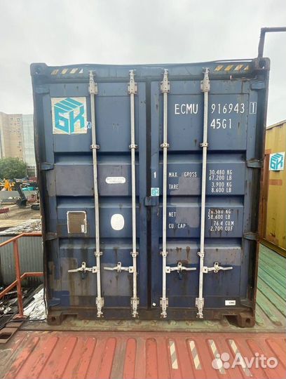 Морской контейнер 10 20 40 футов б/у