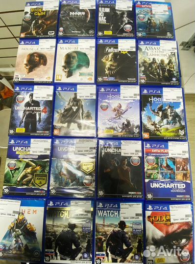 Диски на ps4 playstation 4 игры games