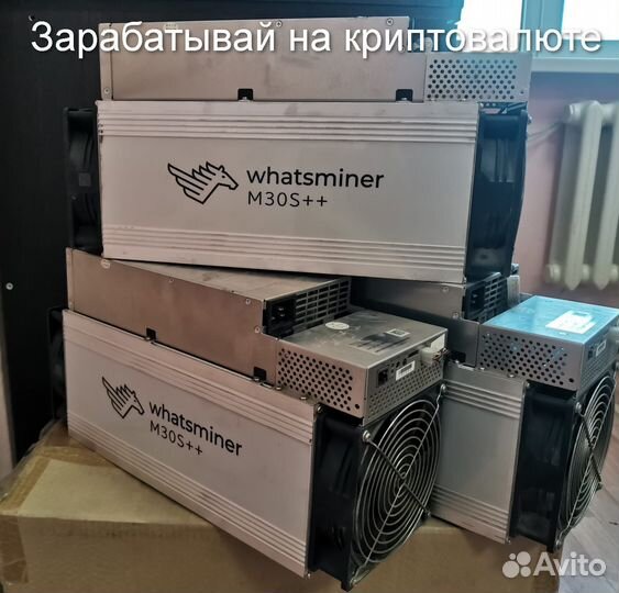 Asic майнер Whatsminer M30S++ 108Th