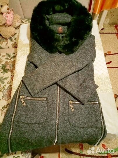 Пальто женское зимнее 46 48