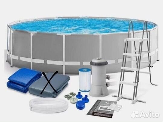Бассейн каркасный intex