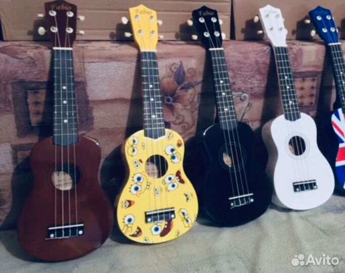 Укулеле в упаковке Fabio сопрано