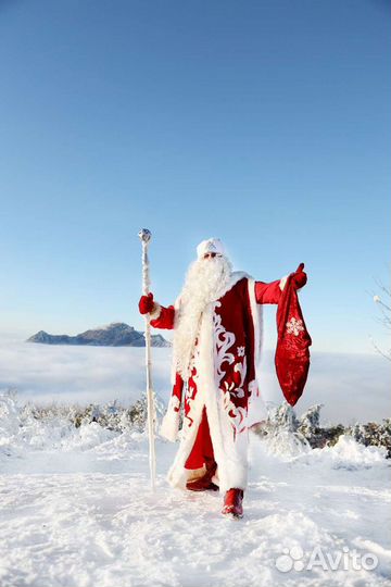 Костюм Дед Мороз, снегурочка, прокат аренда