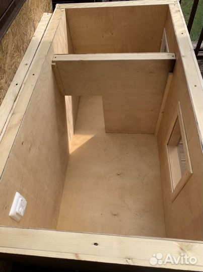 Будка для собаки утепленная с подогревом