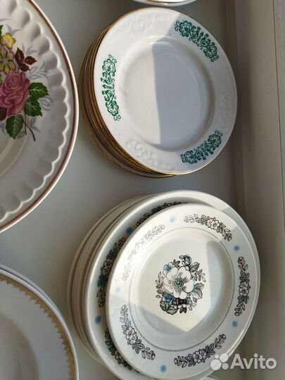 Тарелки, блюдца СССР
