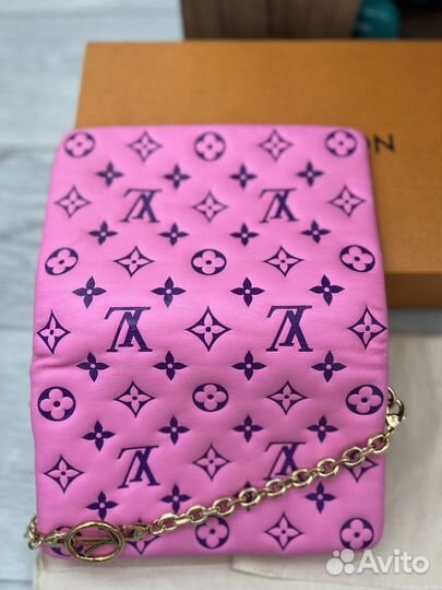 Сумка клатч Louis Vuitton Coussin Pochette Pink