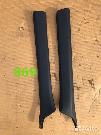 Обшивка передних стоек Мерседес W124 купе(869)