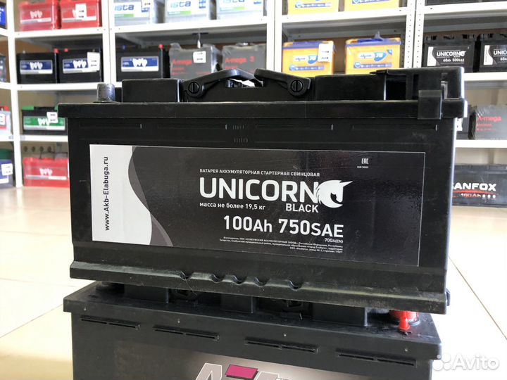 Аккумулятор Unicorn Black 100Ah