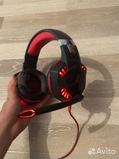 Игровые наушники с микрофоном