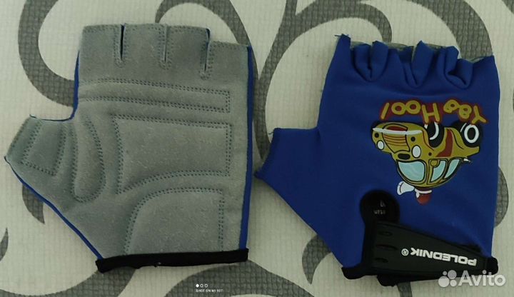 Велосипедные перчатки детские