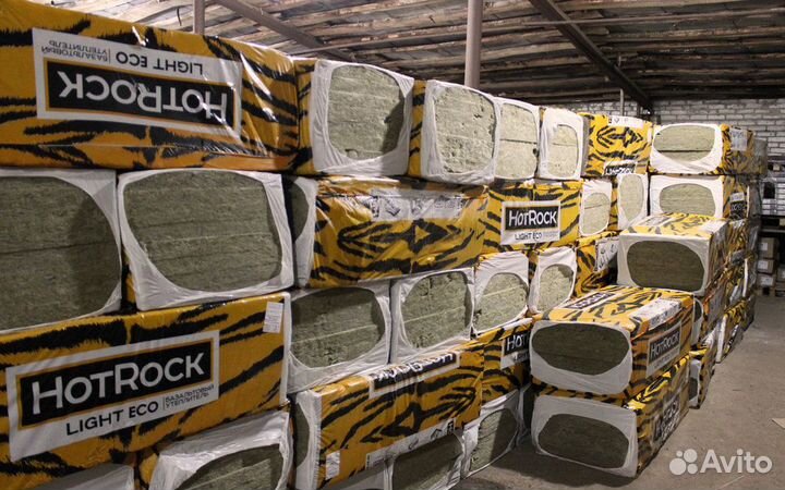 Минеральная вата (минвата) hotrock лайт эко 1200х6