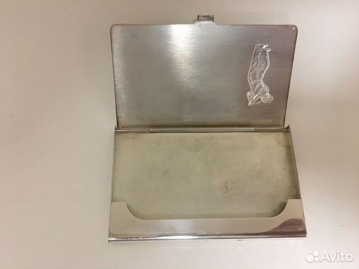 Визитница, Англия, серебро 925