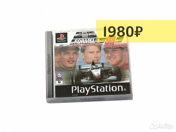 Formel 1 98, б/у, английский (PS One)
