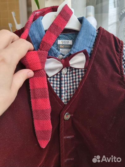 Костюм жилет для мальчика с 2 лет mama's and papas