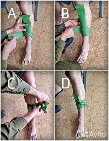 Бинт Кровоостанавливащий. Лента (Жгут) Резиновая
