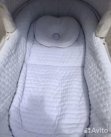 Коляска 2 в 1 эко кожа