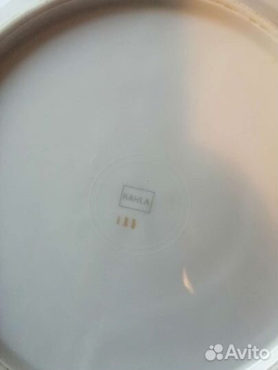 Тарелка старая kahla 5 штук