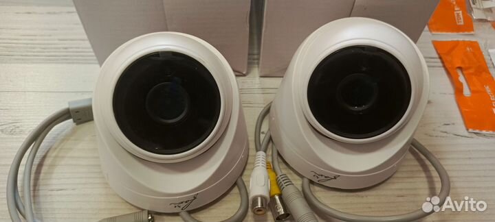 Комплект видеонаблюдения ресивер +4 камеры