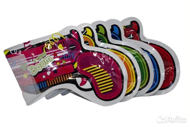 Хлопушка пистолет с конфетти и серпантином