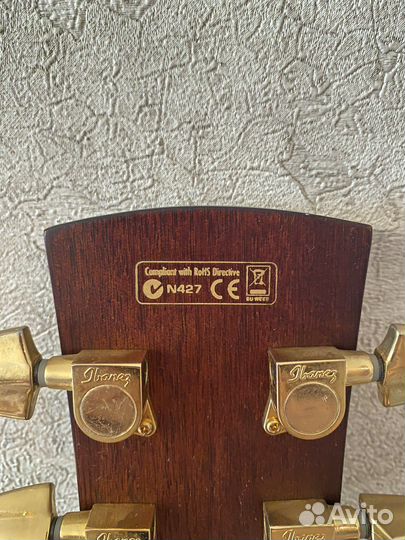 Электроакустическая гитара ibanez AW40ECE NT