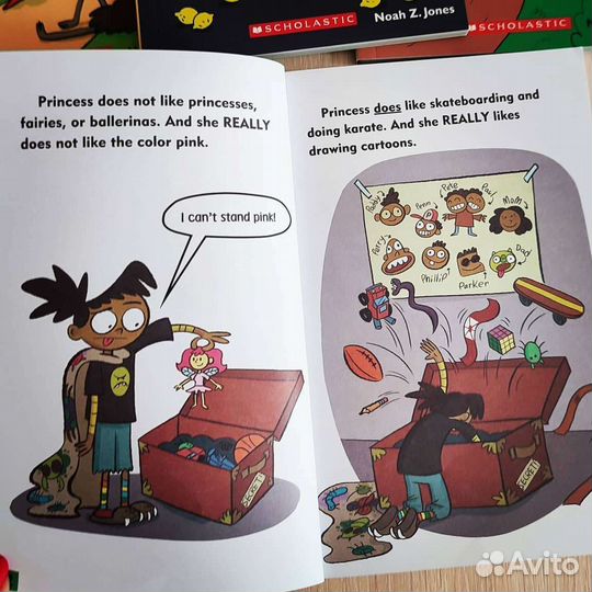 Книги на английском для детей Princess Pink
