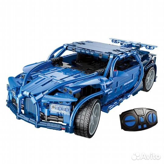 Конструктор 54005 Синий Бугатти на р/у 531 дет